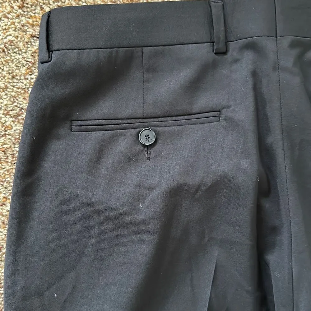 Sandro Classic Suit Pants Black Size 42 - Picture 9 of 10